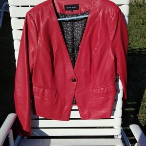 Women's leather jacket